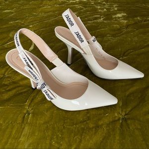 Dior J’adore Patent Leather Slingback Pump